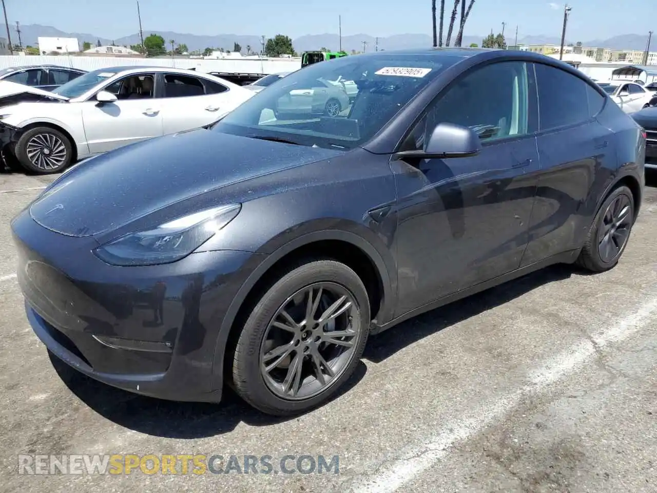 1 Photograph of a damaged car 7SAYGAEE0SF265792 TESLA MODEL Y 2025