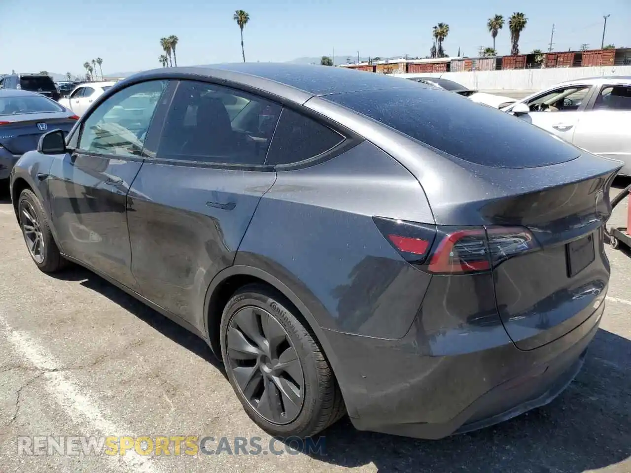 2 Photograph of a damaged car 7SAYGAEE0SF265792 TESLA MODEL Y 2025