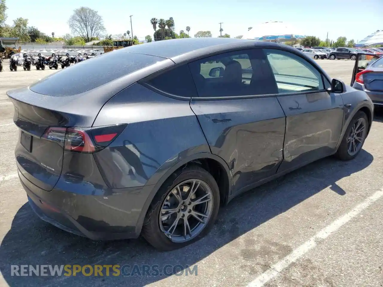 3 Photograph of a damaged car 7SAYGAEE0SF265792 TESLA MODEL Y 2025