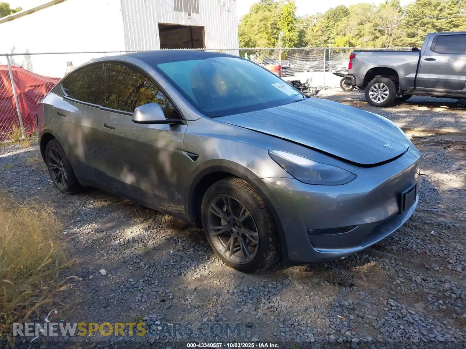 1 Photograph of a damaged car 7SAYGAEE1SF221655 TESLA MODEL Y 2025
