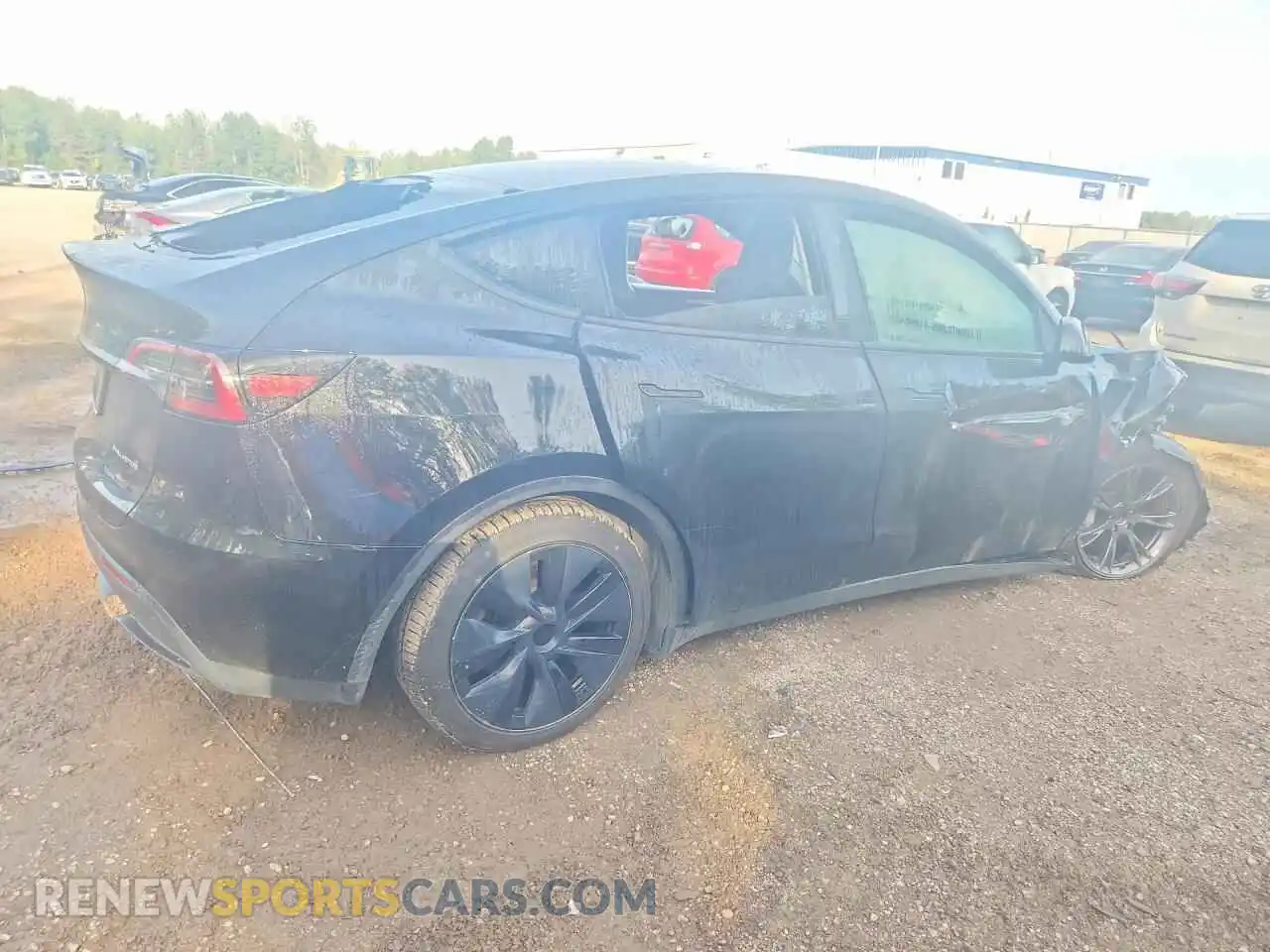 3 fotografías del automóvil dañado 7SAYGAEE1SF222613 TESLA MODEL Y 2025