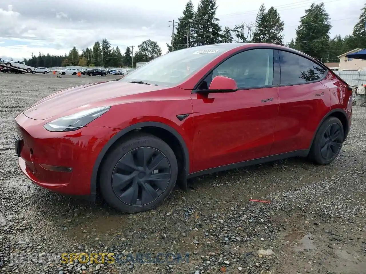 1 Фотография поврежденного автомобиля 7SAYGAEE1SF254462 TESLA MODEL Y 2025