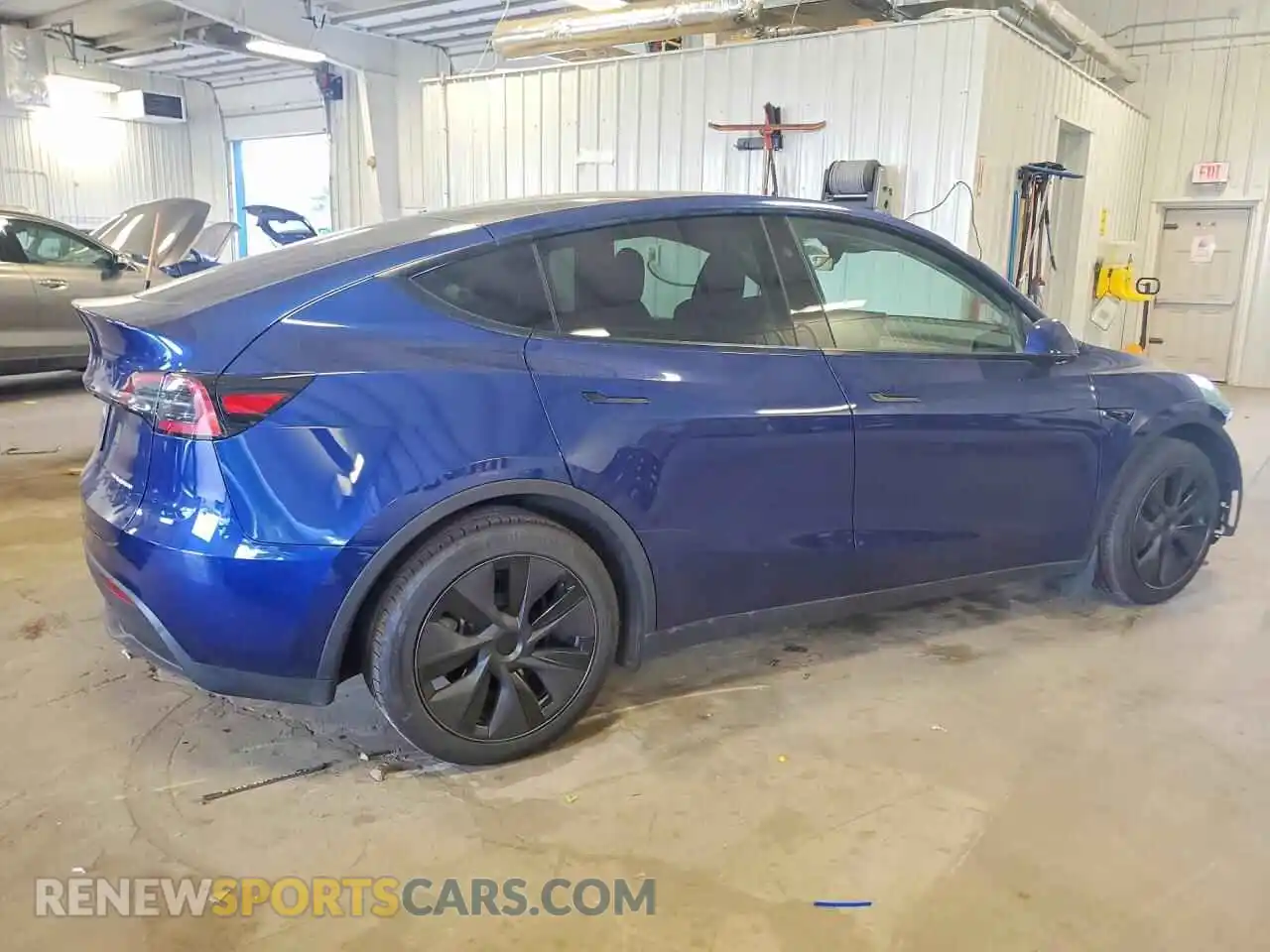3 Photograph of a damaged car 7SAYGAEE1SF292922 TESLA MODEL Y 2025