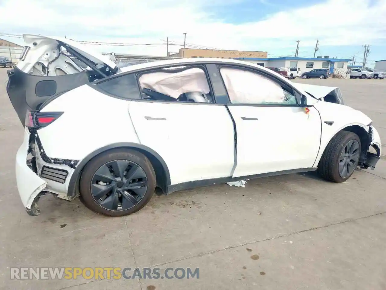 3 Photograph of a damaged car 7SAYGAEE2SF223270 TESLA MODEL Y 2025