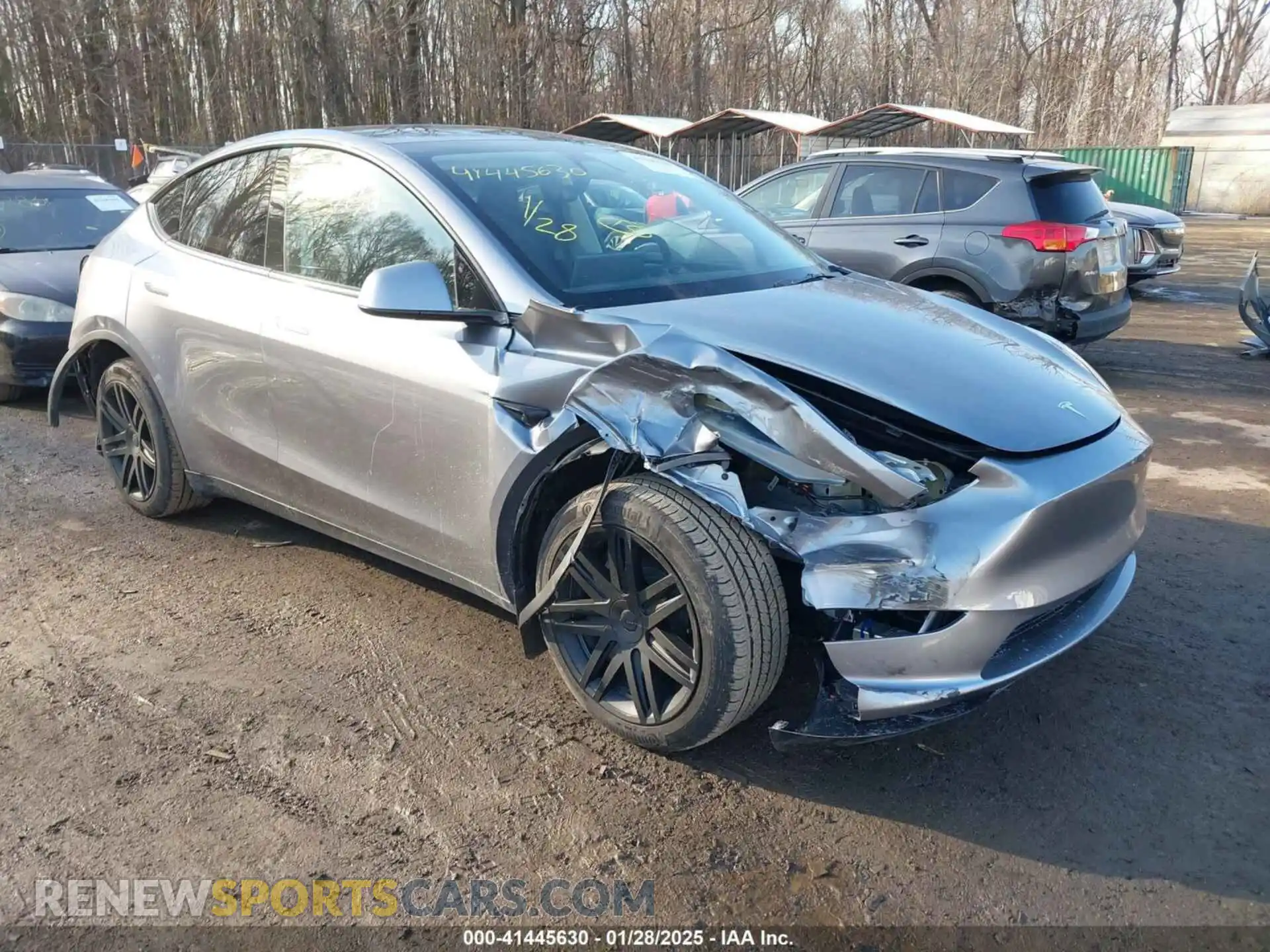 1 Photograph of a damaged car 7SAYGAEE2SF289611 TESLA MODEL Y 2025