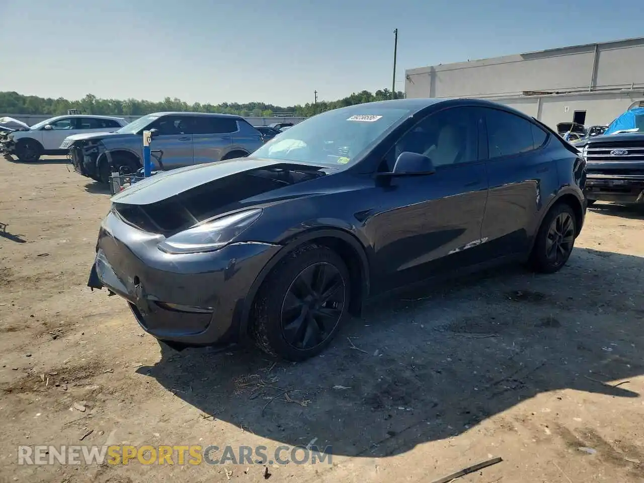 1 fotografías del automóvil dañado 7SAYGAEE3SF232303 TESLA MODEL Y 2025