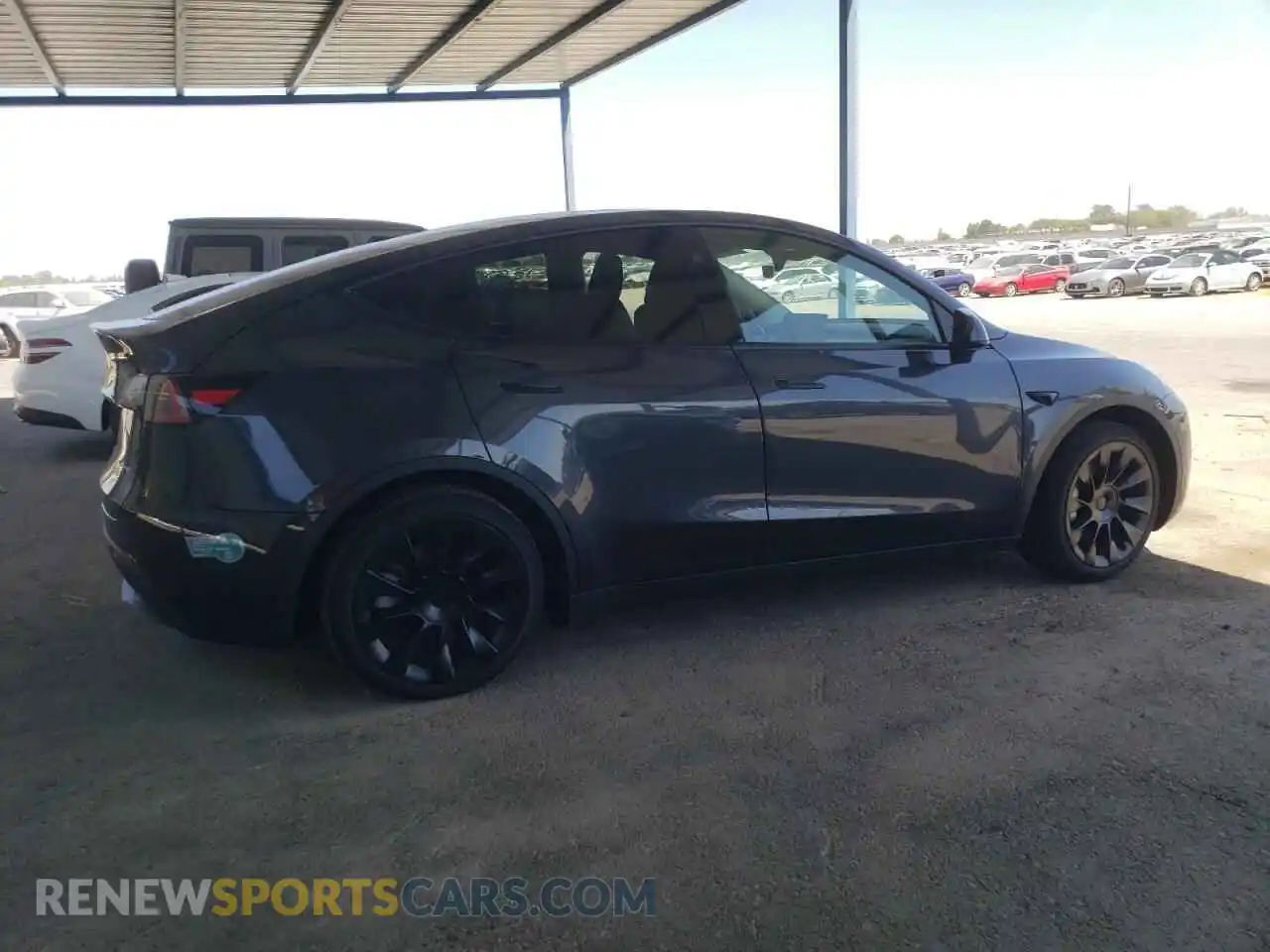 3 Photograph of a damaged car 7SAYGAEE3SF245892 TESLA MODEL Y 2025