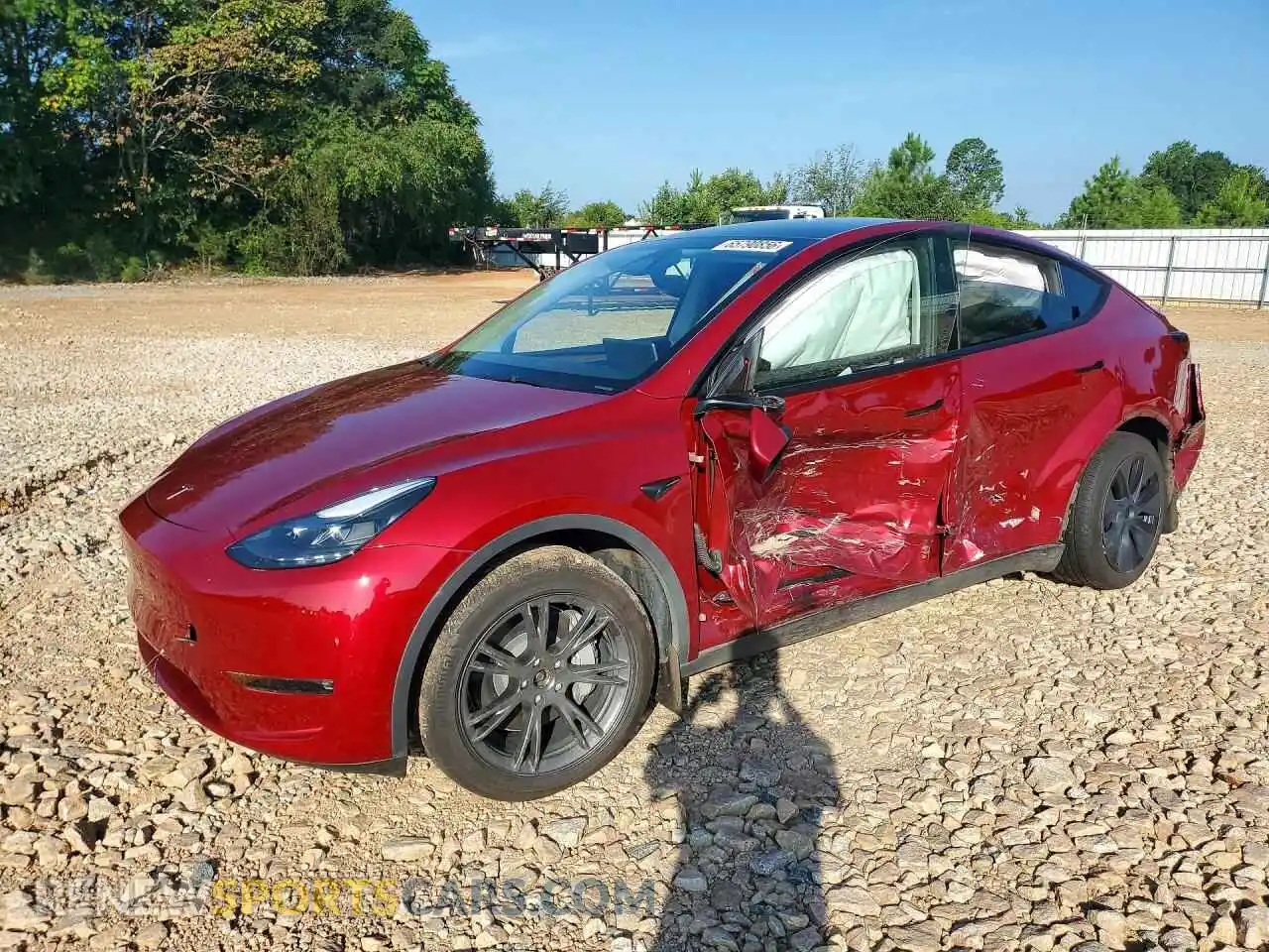 1 fotografías del automóvil dañado 7SAYGAEE4SF218085 TESLA MODEL Y 2025