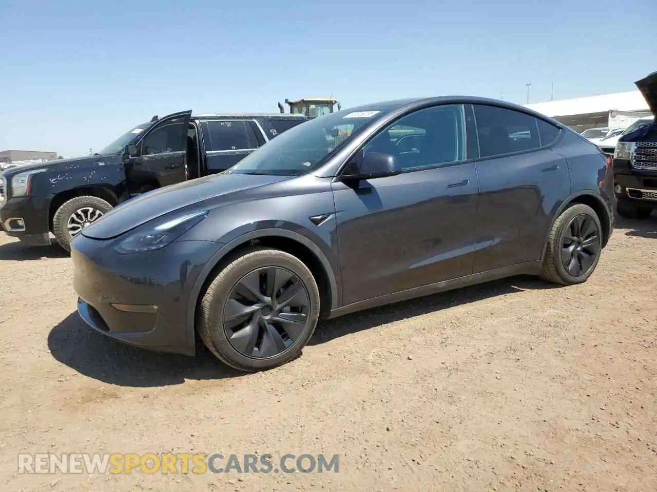 1 Photograph of a damaged car 7SAYGAEE4SF251829 TESLA MODEL Y 2025