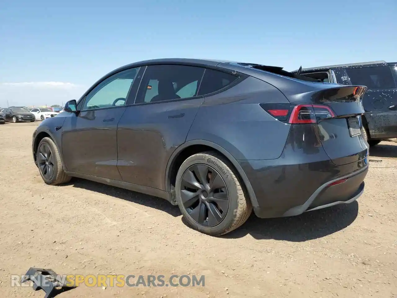 2 Photograph of a damaged car 7SAYGAEE4SF251829 TESLA MODEL Y 2025