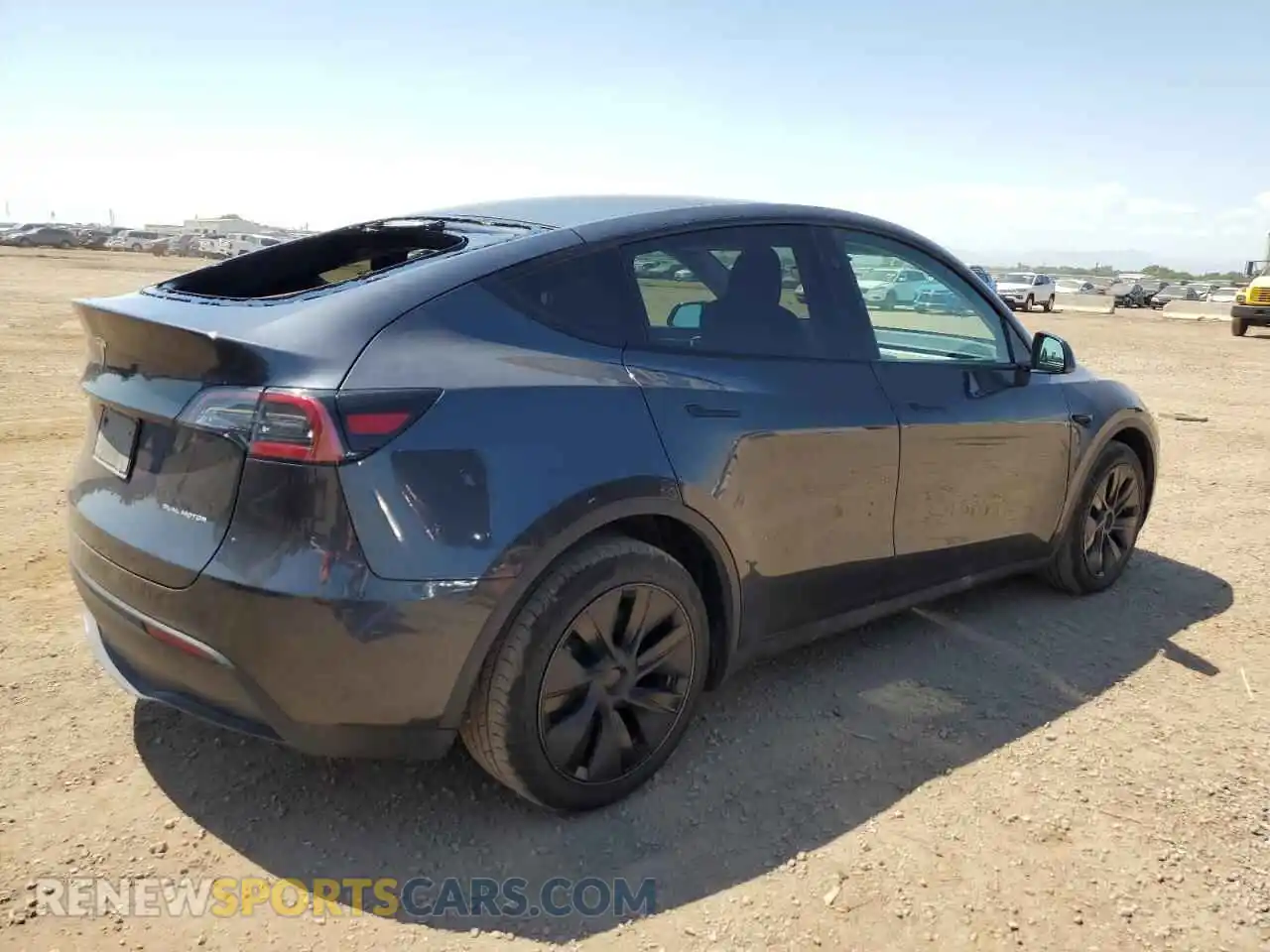 3 Photograph of a damaged car 7SAYGAEE4SF251829 TESLA MODEL Y 2025