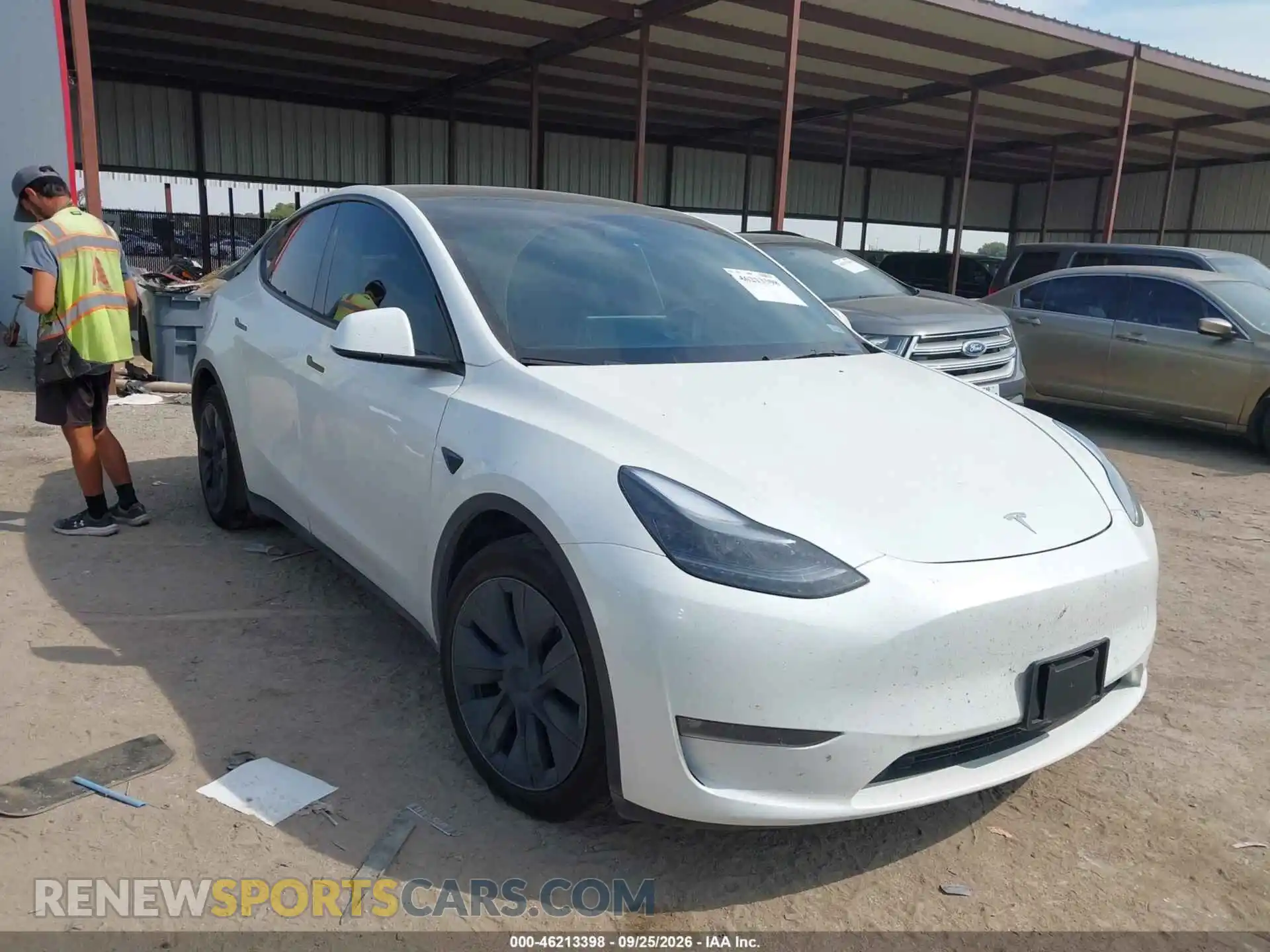 1 Photograph of a damaged car 7SAYGAEE4SF254780 TESLA MODEL Y 2025