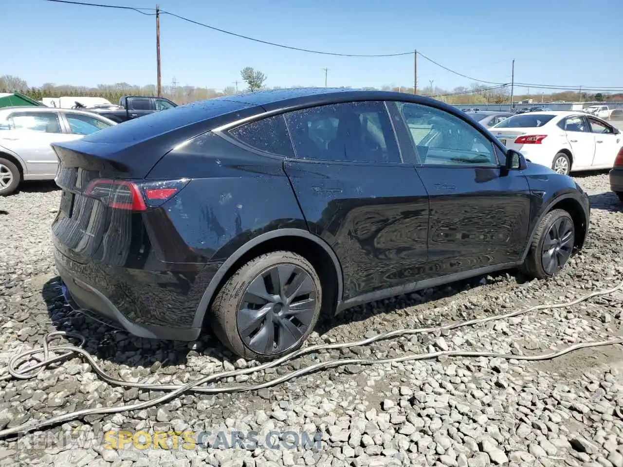 3 Фотография поврежденного автомобиля 7SAYGAEE5SF217365 TESLA MODEL Y 2025