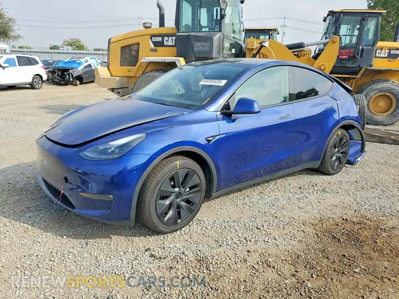 1 Photograph of a damaged car 7SAYGAEE5SF217561 TESLA MODEL Y 2025