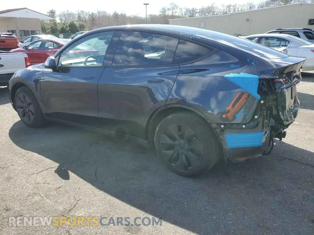 2 Photograph of a damaged car 7SAYGAEE5SF263374 TESLA MODEL Y 2025