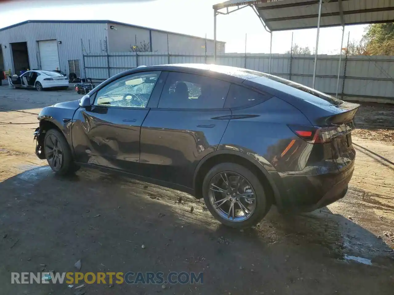 2 Photograph of a damaged car 7SAYGAEE6SF214877 TESLA MODEL Y 2025