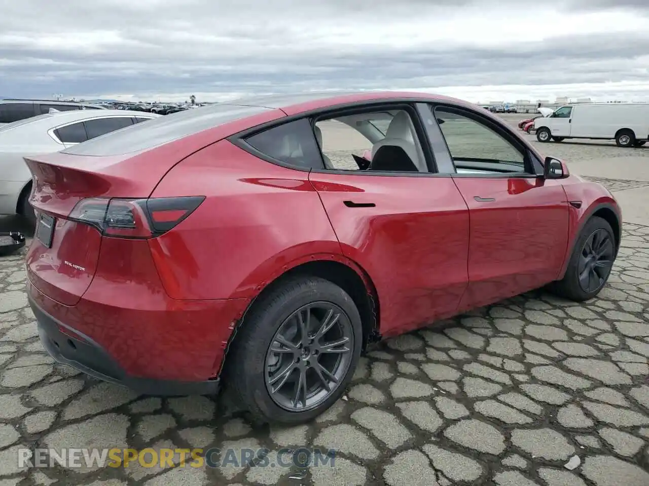 3 Photograph of a damaged car 7SAYGAEE6SF264050 TESLA MODEL Y 2025