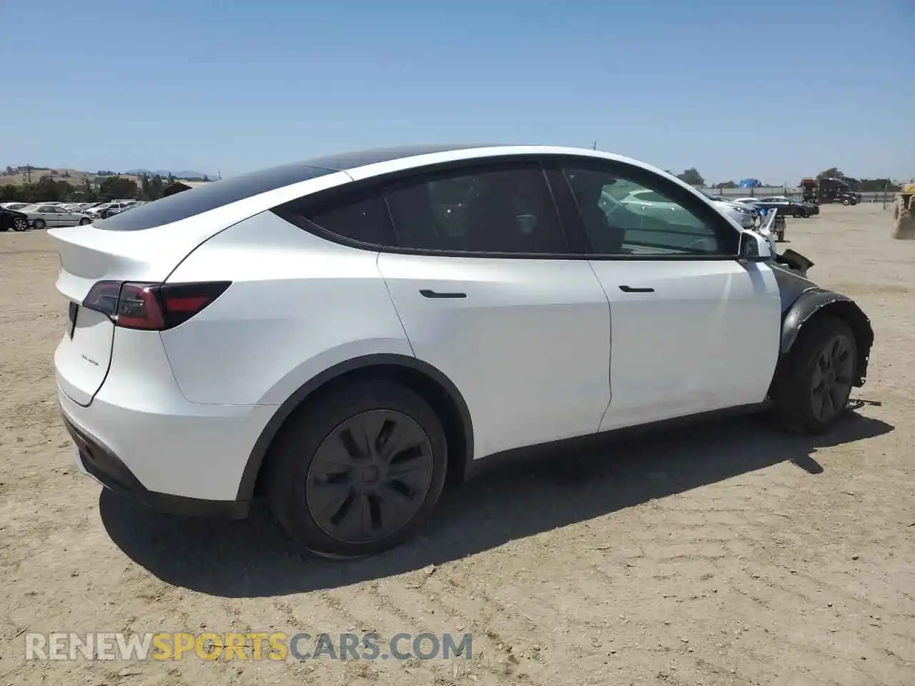 3 Photograph of a damaged car 7SAYGAEE6SF268048 TESLA MODEL Y 2025
