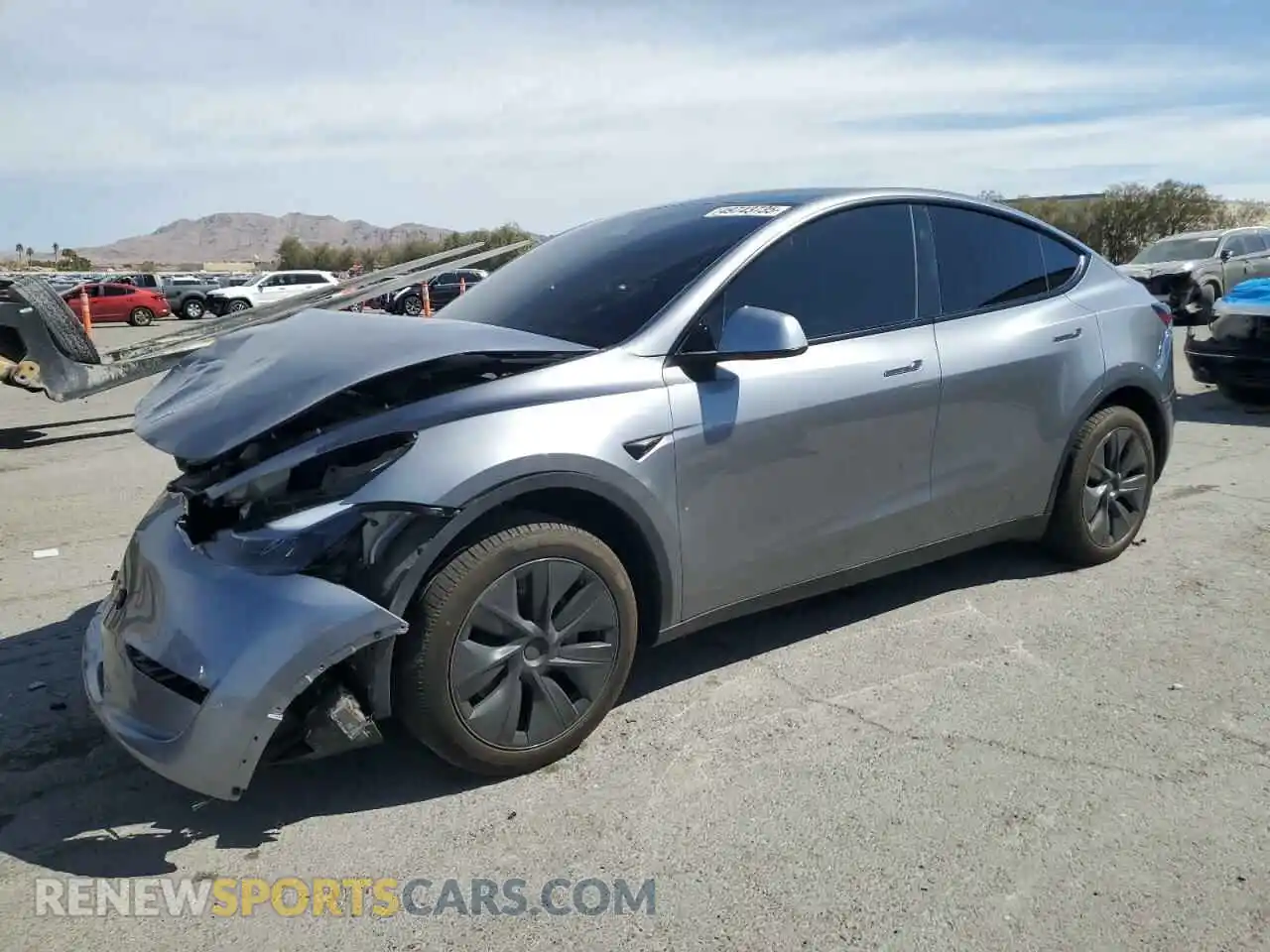 1 fotografías del automóvil dañado 7SAYGAEE6SF304434 TESLA MODEL Y 2025