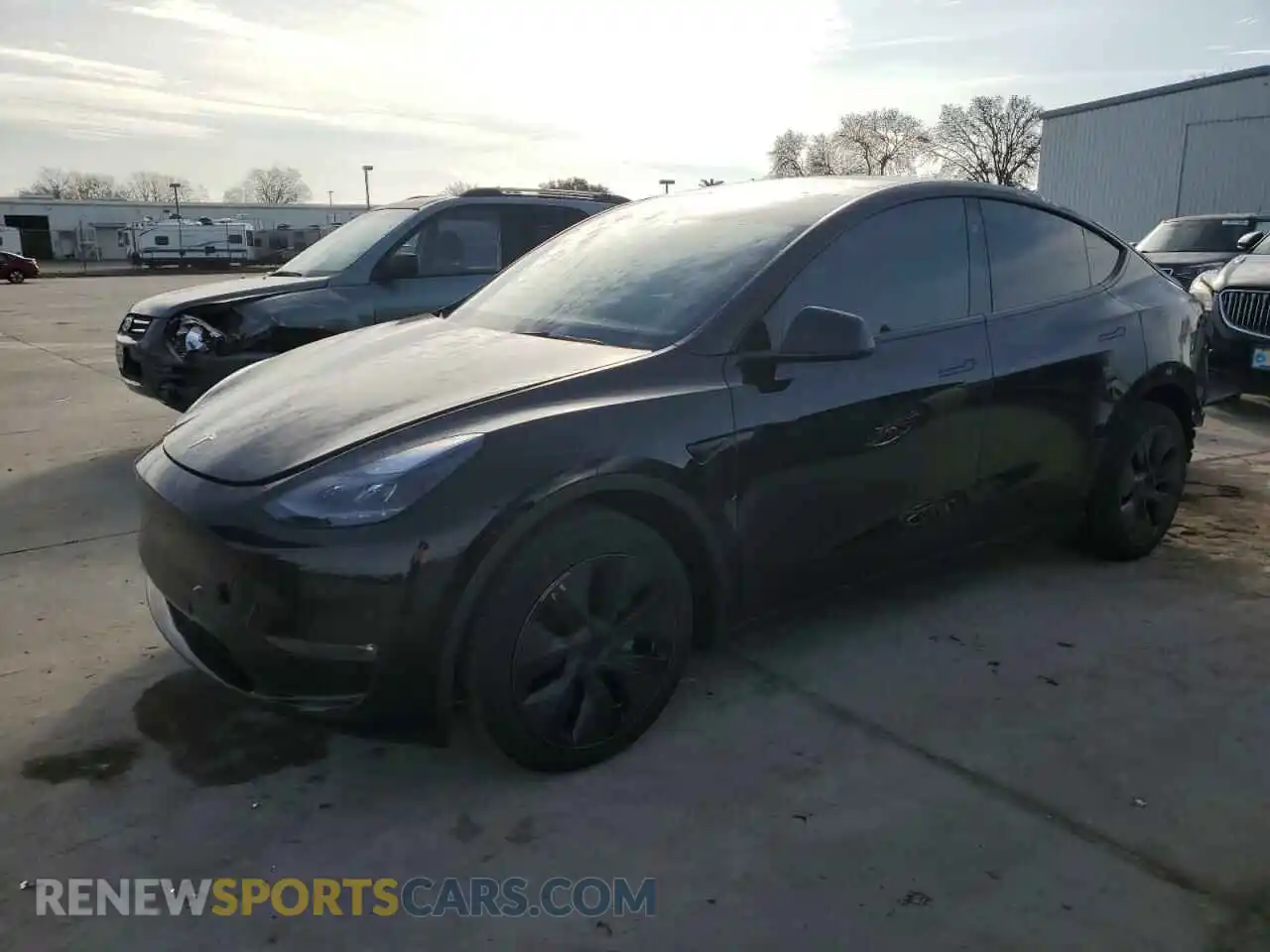 1 Photograph of a damaged car 7SAYGAEE7SF215150 TESLA MODEL Y 2025