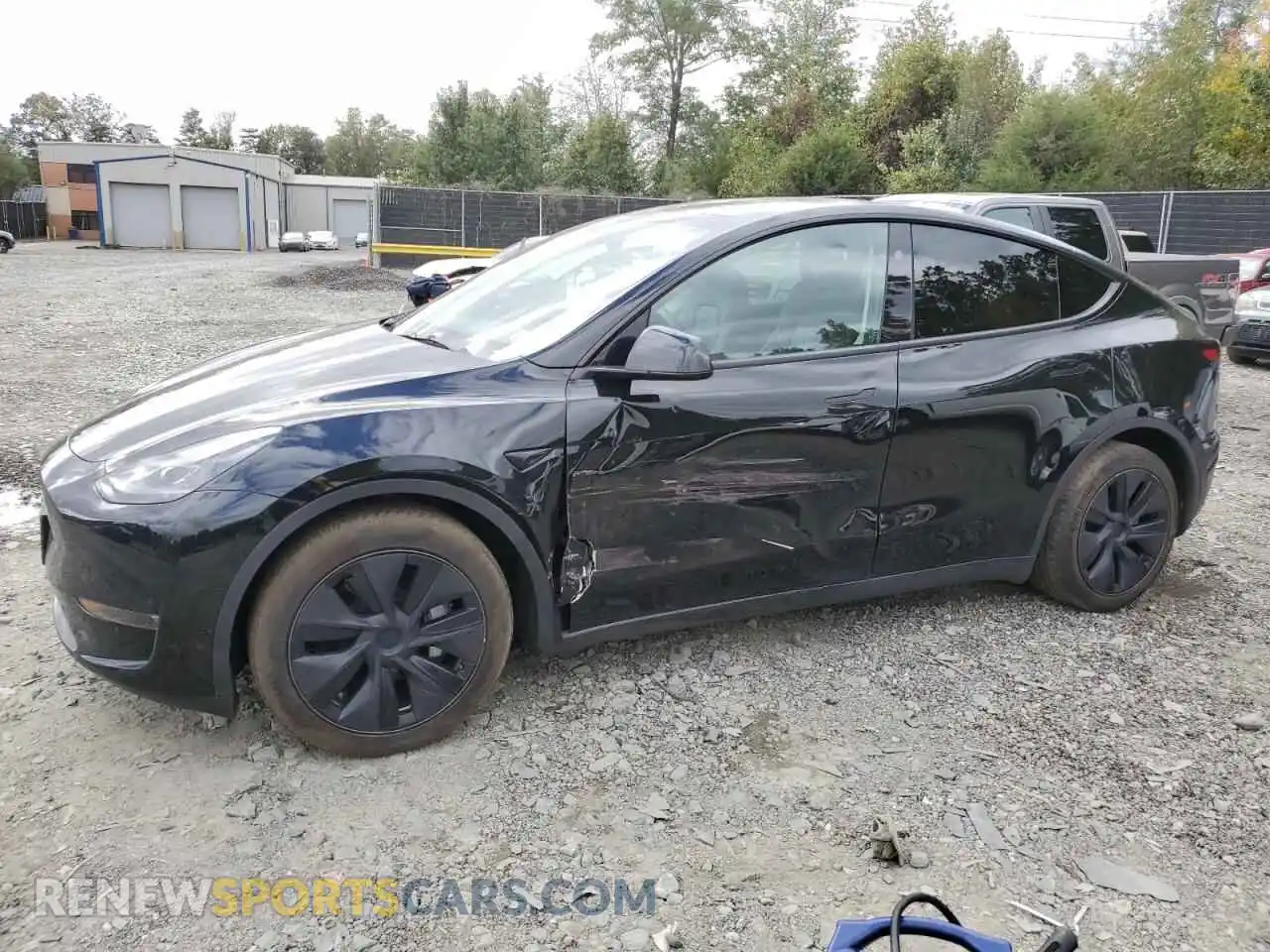 1 Photograph of a damaged car 7SAYGAEE7SF253946 TESLA MODEL Y 2025