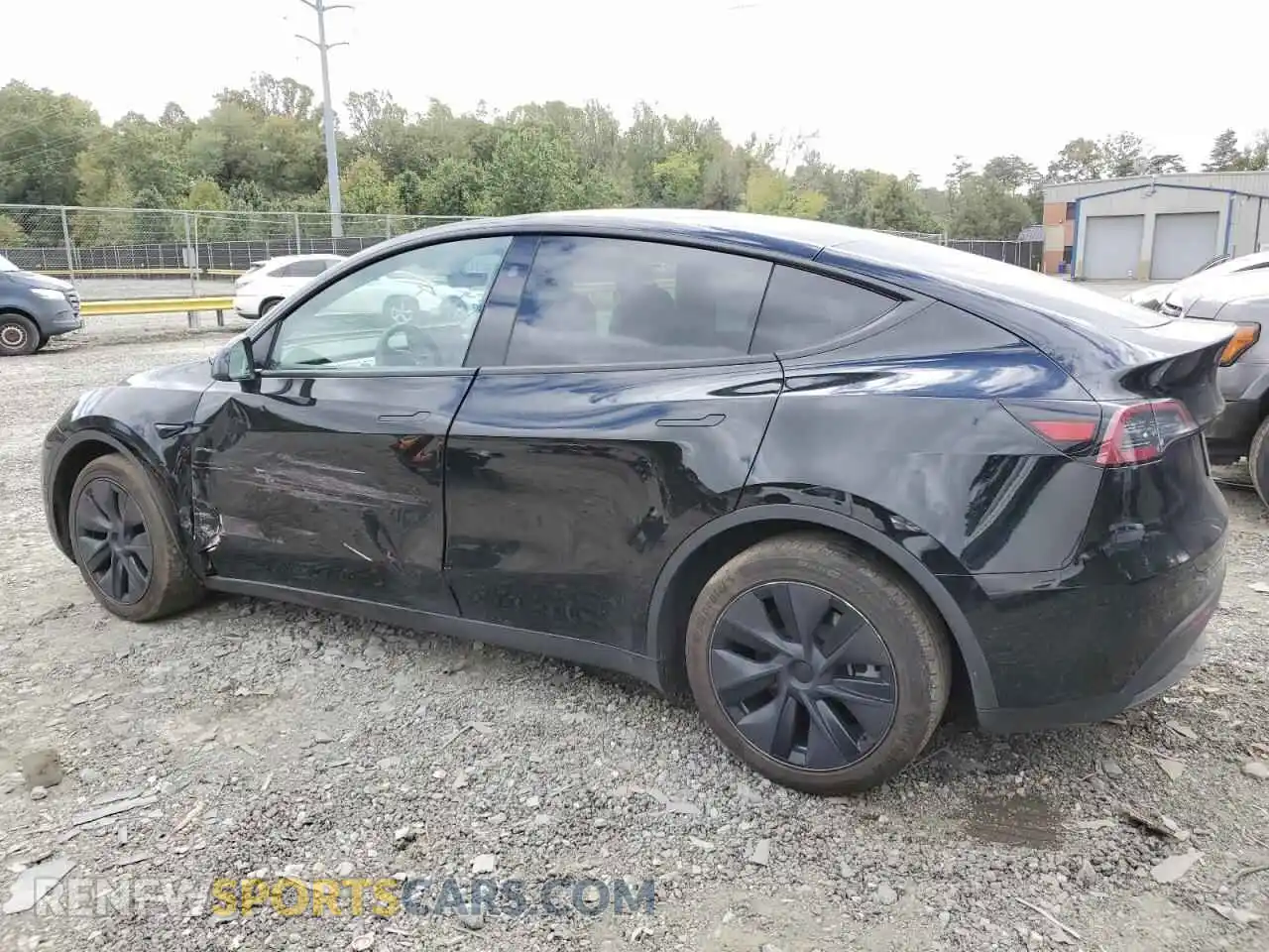 2 Photograph of a damaged car 7SAYGAEE7SF253946 TESLA MODEL Y 2025