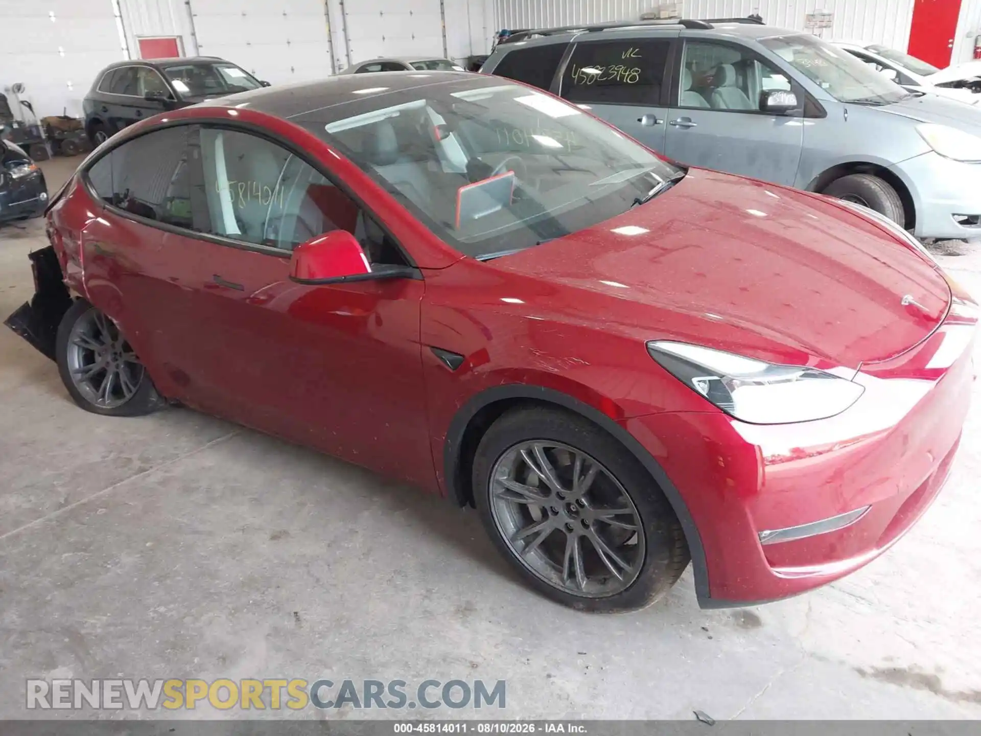 1 fotografías del automóvil dañado 7SAYGAEE7SF290866 TESLA MODEL Y 2025
