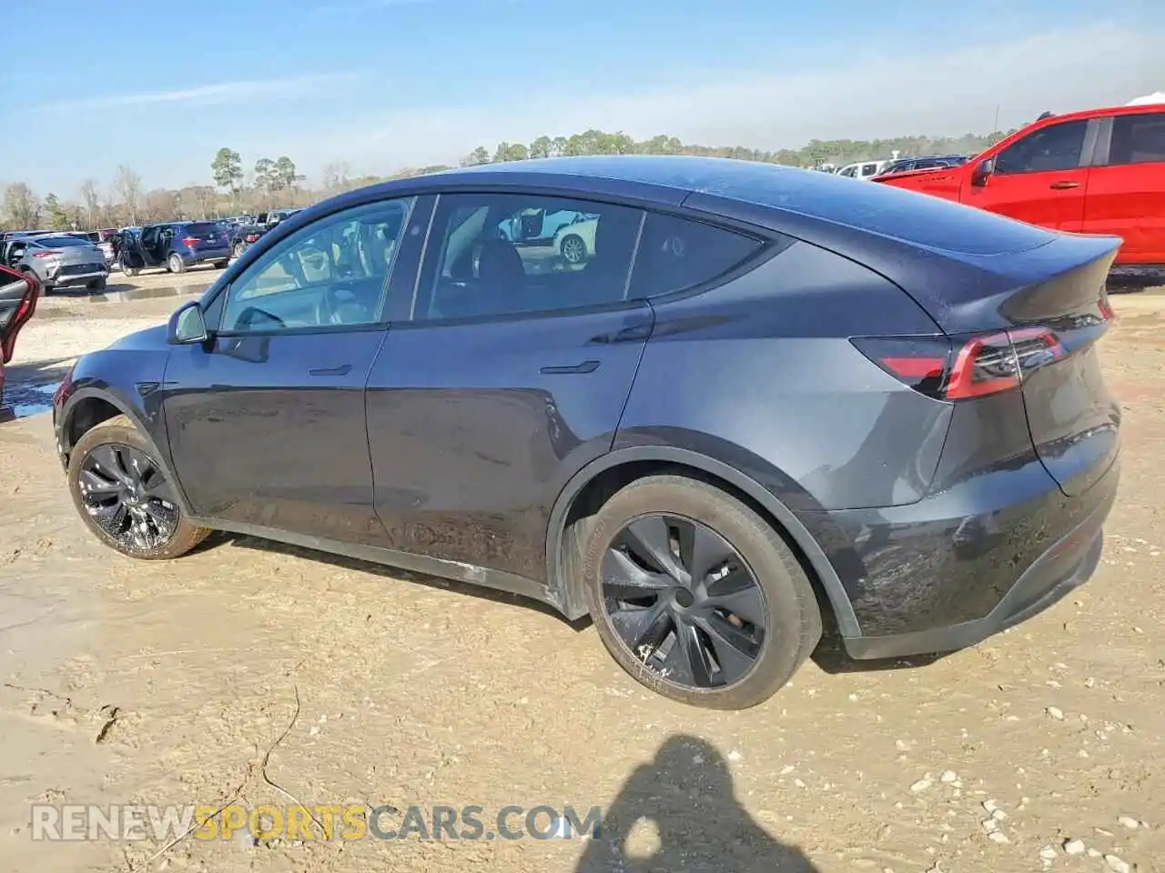 2 Photograph of a damaged car 7SAYGAEE8SF266074 TESLA MODEL Y 2025