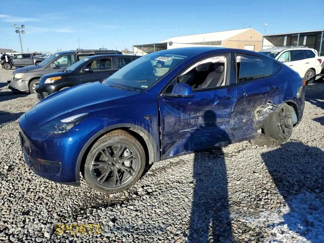 1 fotografías del automóvil dañado 7SAYGAEE8SF267371 TESLA MODEL Y 2025