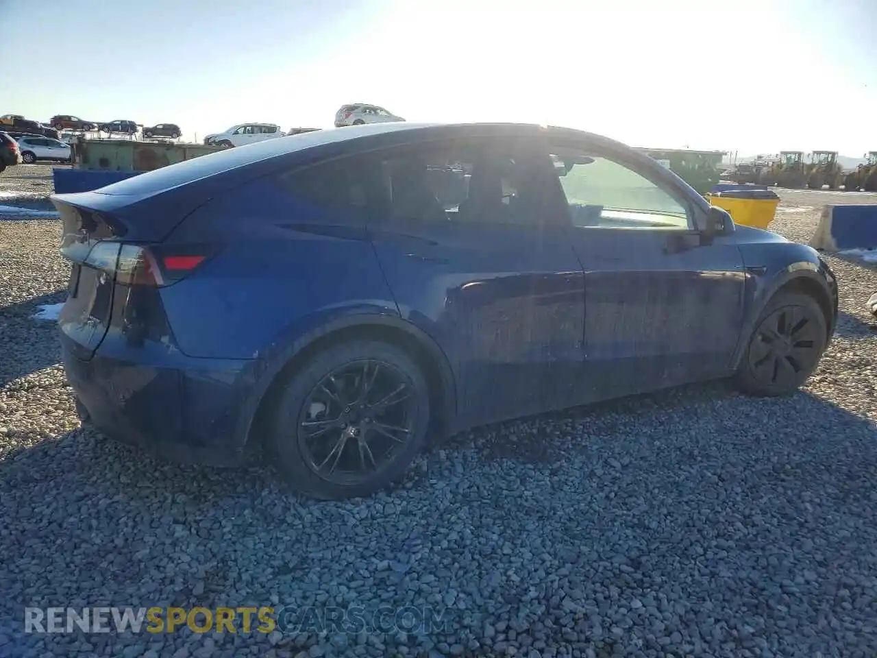 3 fotografías del automóvil dañado 7SAYGAEE8SF267371 TESLA MODEL Y 2025