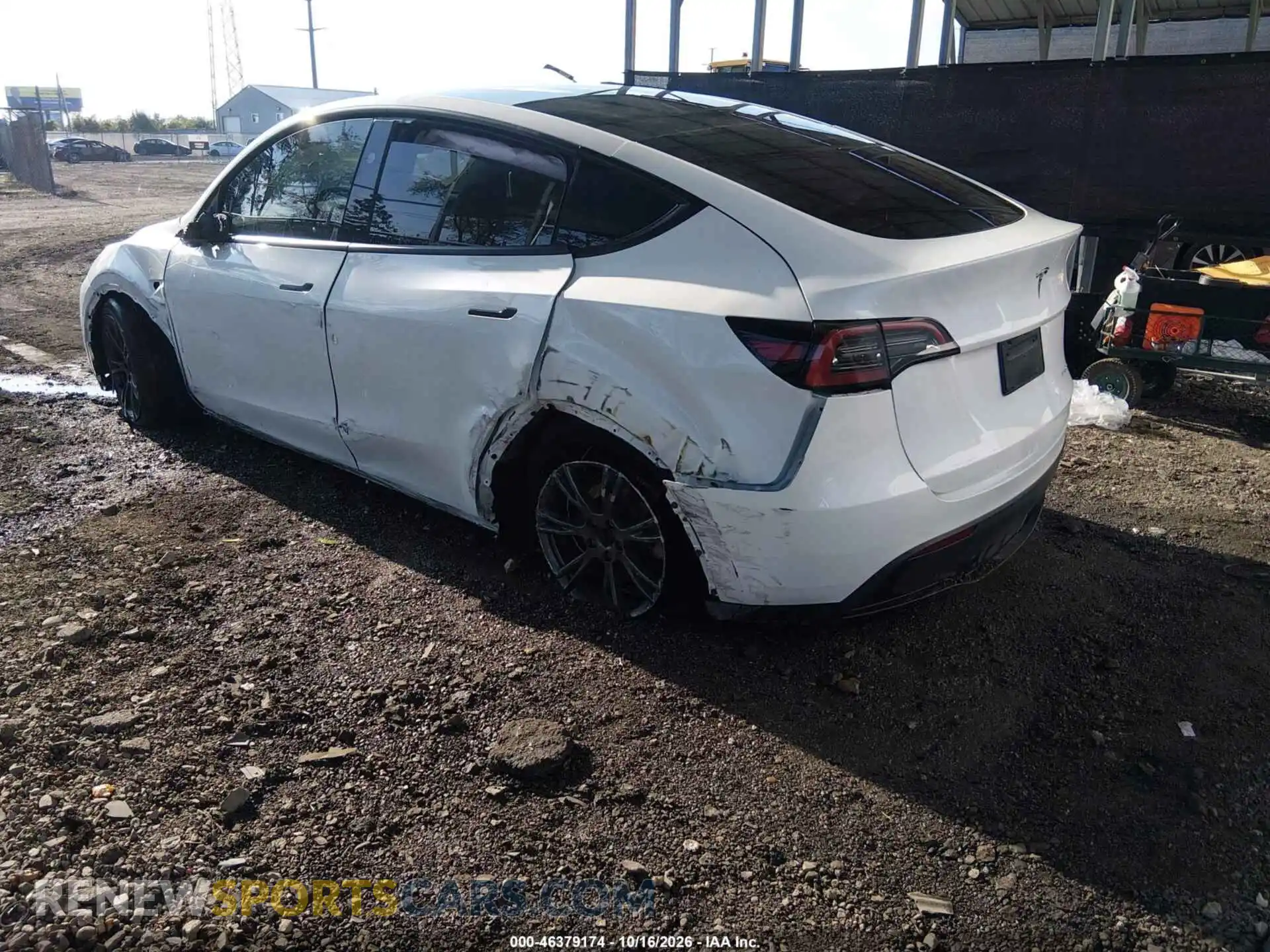 3 Photograph of a damaged car 7SAYGAEEXSF259627 TESLA MODEL Y 2025