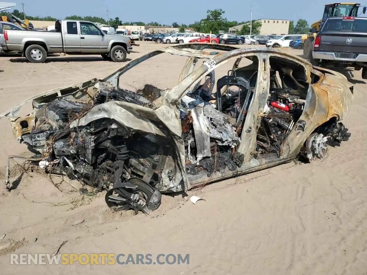 1 fotografías del automóvil dañado 7SAYGAEEXSF262561 TESLA MODEL Y 2025