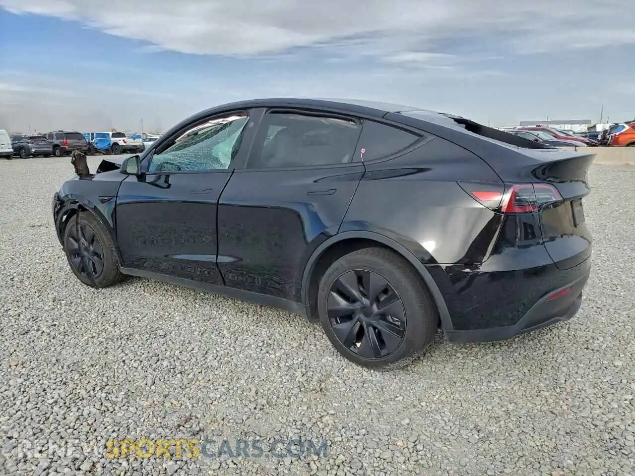 2 Photograph of a damaged car 7SAYGAEEXSF305778 TESLA MODEL Y 2025