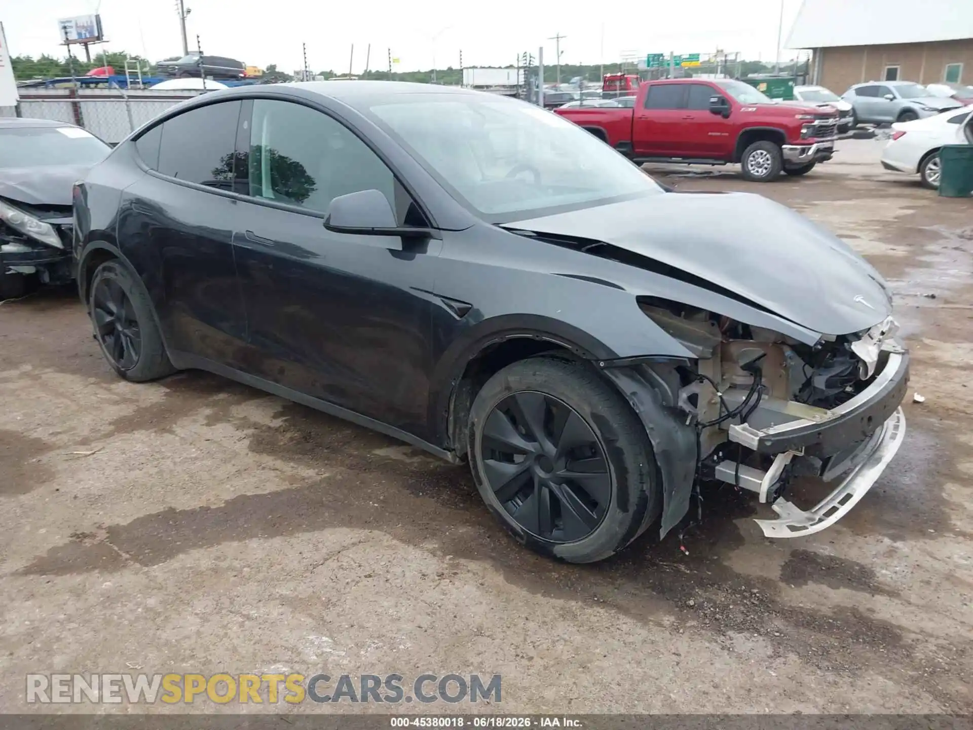 1 Photograph of a damaged car 7SAYGAEEXSF308339 TESLA MODEL Y 2025