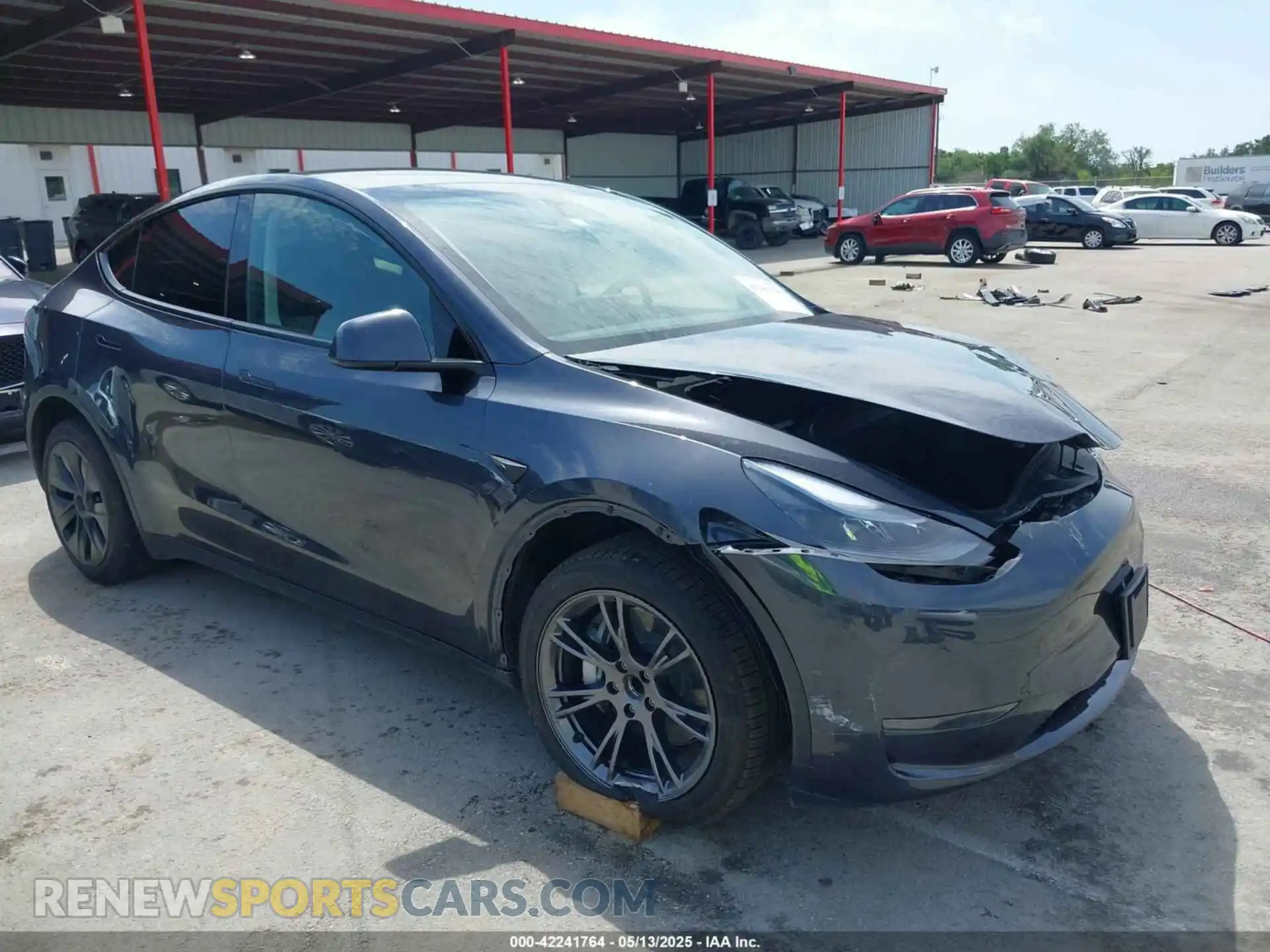 1 Photograph of a damaged car 7SAYGDED0SA339086 TESLA MODEL Y 2025