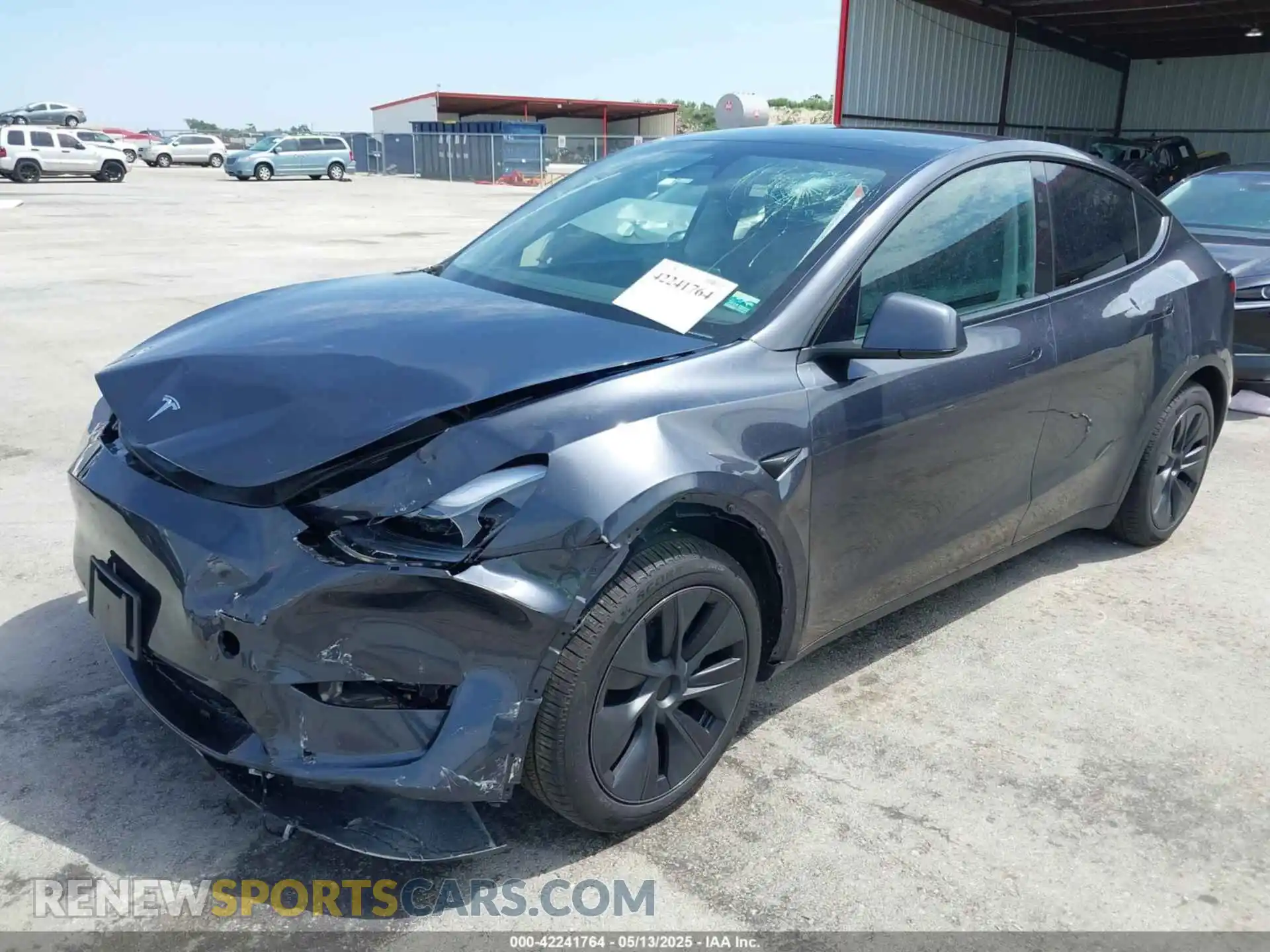 2 Photograph of a damaged car 7SAYGDED0SA339086 TESLA MODEL Y 2025