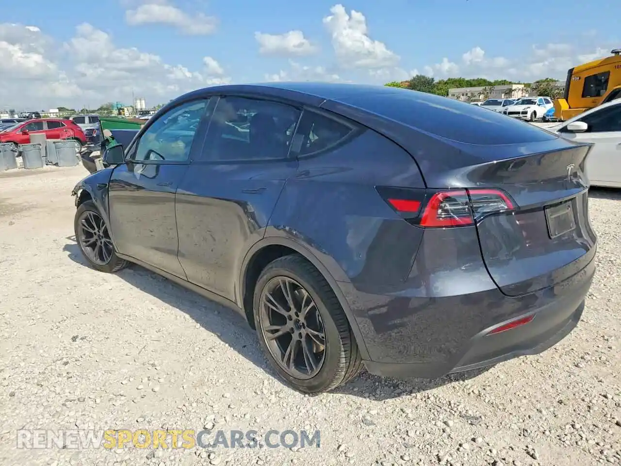 2 Photograph of a damaged car 7SAYGDED0SA371522 TESLA MODEL Y 2025