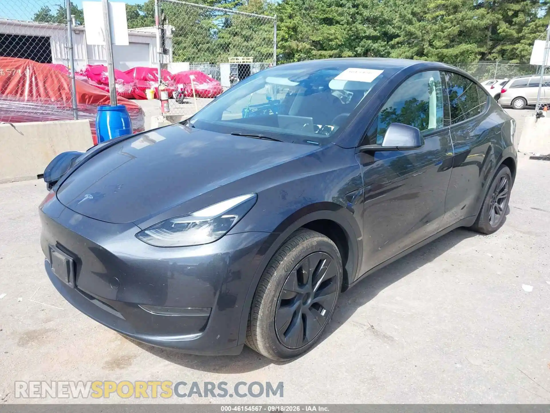 2 Photograph of a damaged car 7SAYGDED0SA374839 TESLA MODEL Y 2025