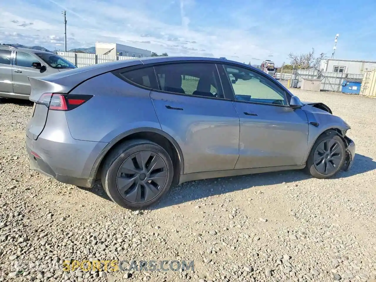 3 Photograph of a damaged car 7SAYGDED0SF227861 TESLA MODEL Y 2025