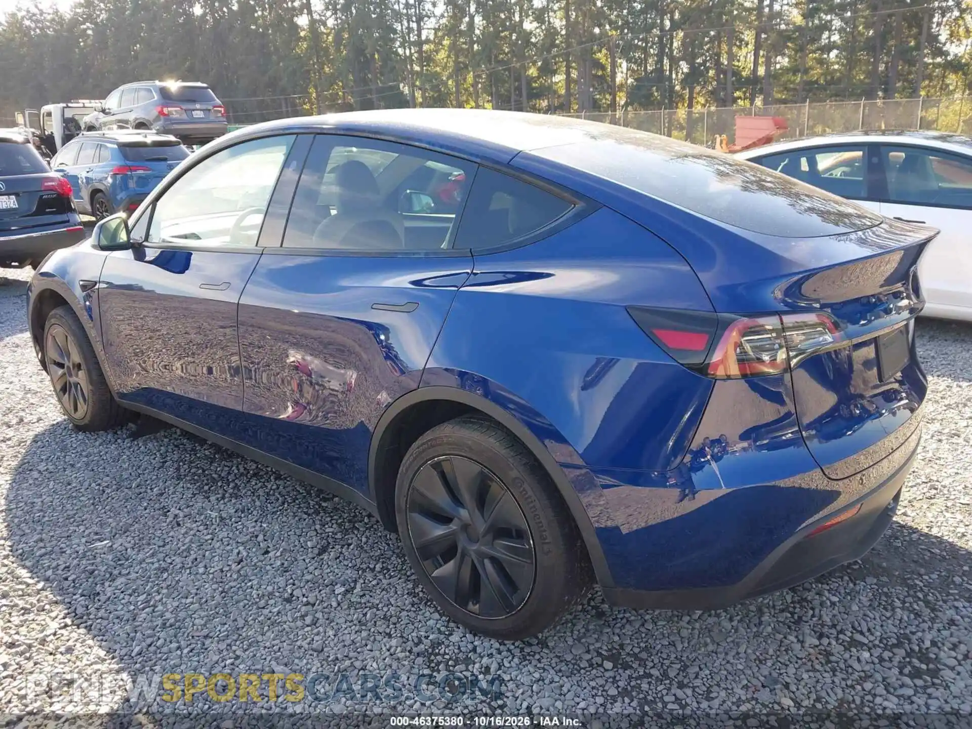 3 fotografías del automóvil dañado 7SAYGDED0SF234986 TESLA MODEL Y 2025