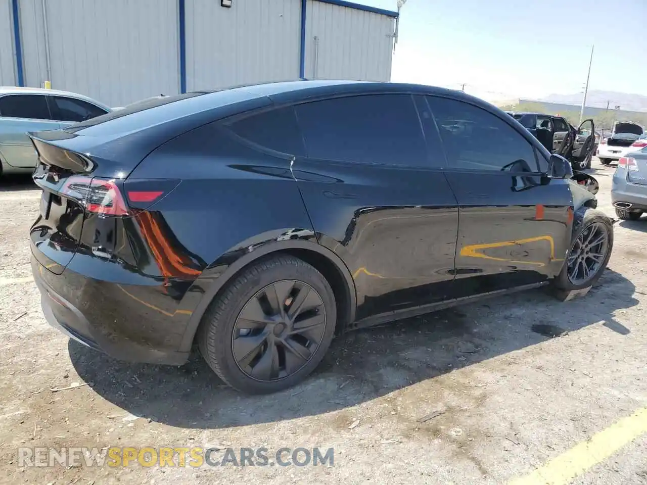 3 Photograph of a damaged car 7SAYGDED0SF244305 TESLA MODEL Y 2025