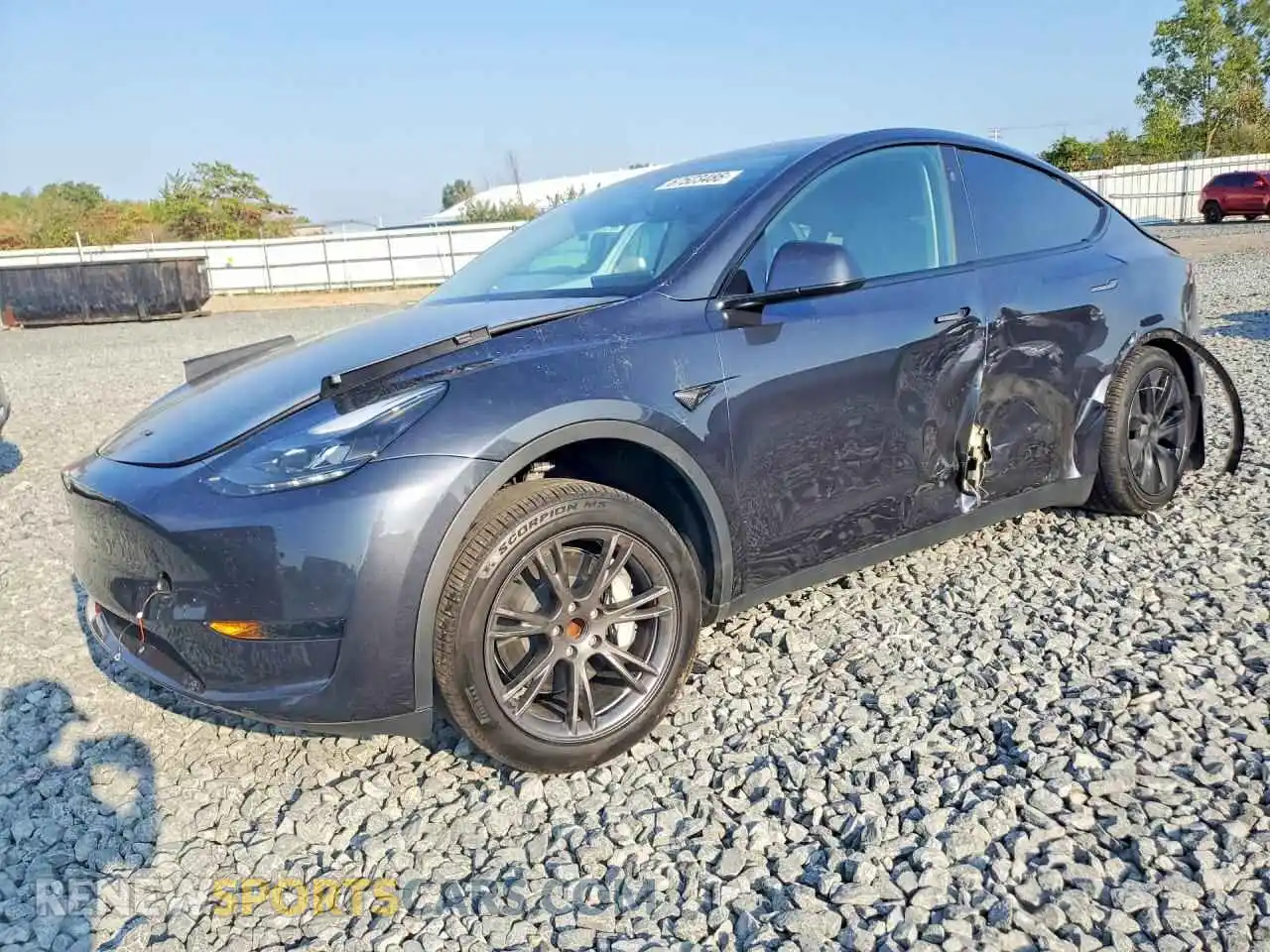 1 Фотография поврежденного автомобиля 7SAYGDED0SF257605 TESLA MODEL Y 2025