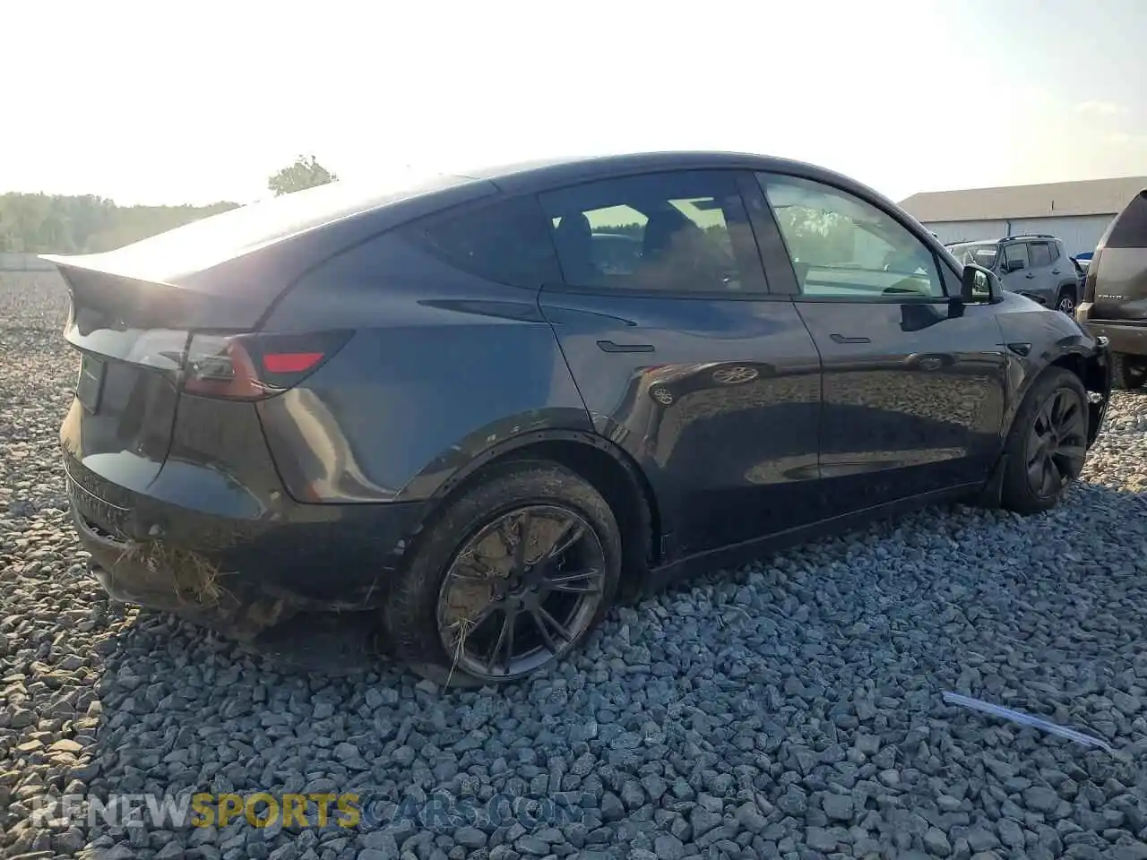 3 Фотография поврежденного автомобиля 7SAYGDED0SF257605 TESLA MODEL Y 2025
