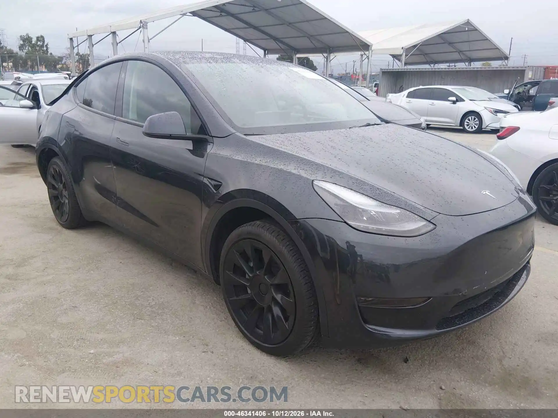 1 Photograph of a damaged car 7SAYGDED0SF258849 TESLA MODEL Y 2025