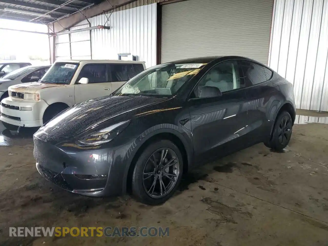 1 Photograph of a damaged car 7SAYGDED0SF262044 TESLA MODEL Y 2025