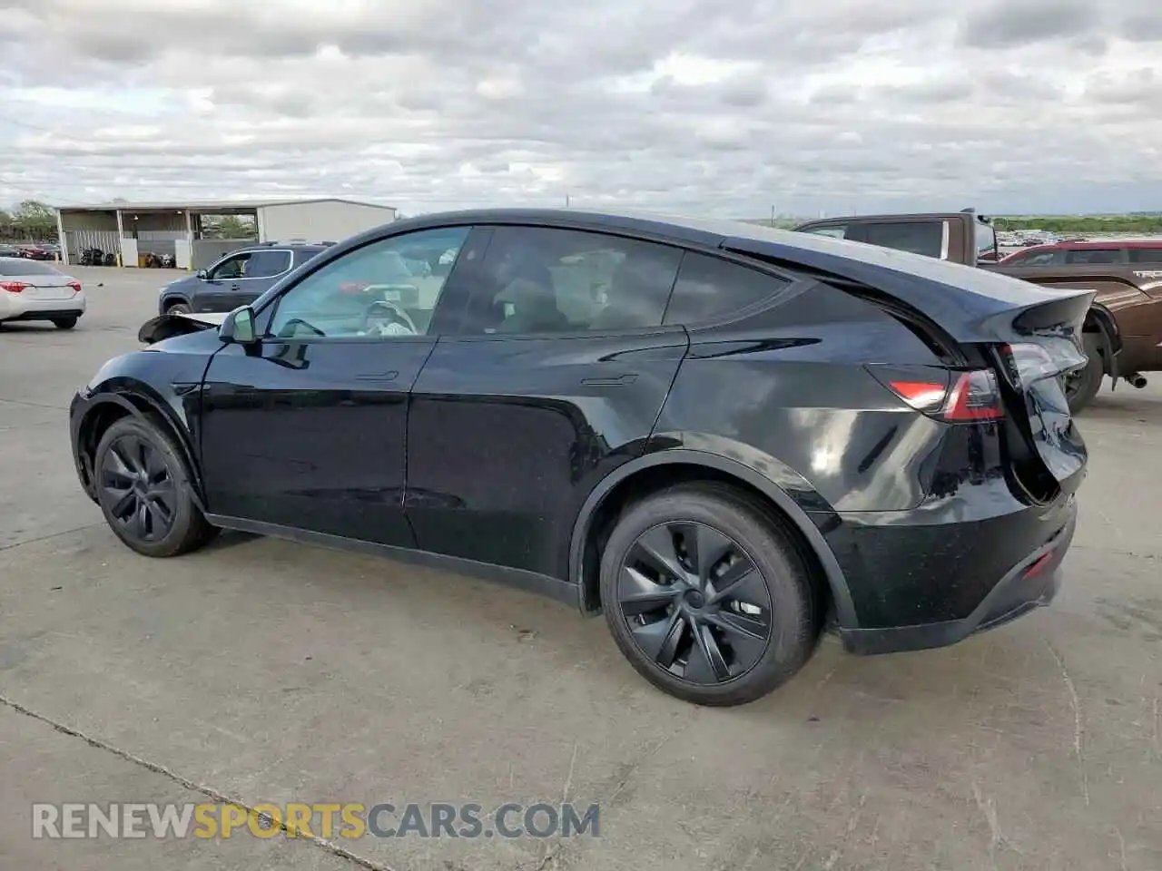 2 Photograph of a damaged car 7SAYGDED1SA358679 TESLA MODEL Y 2025