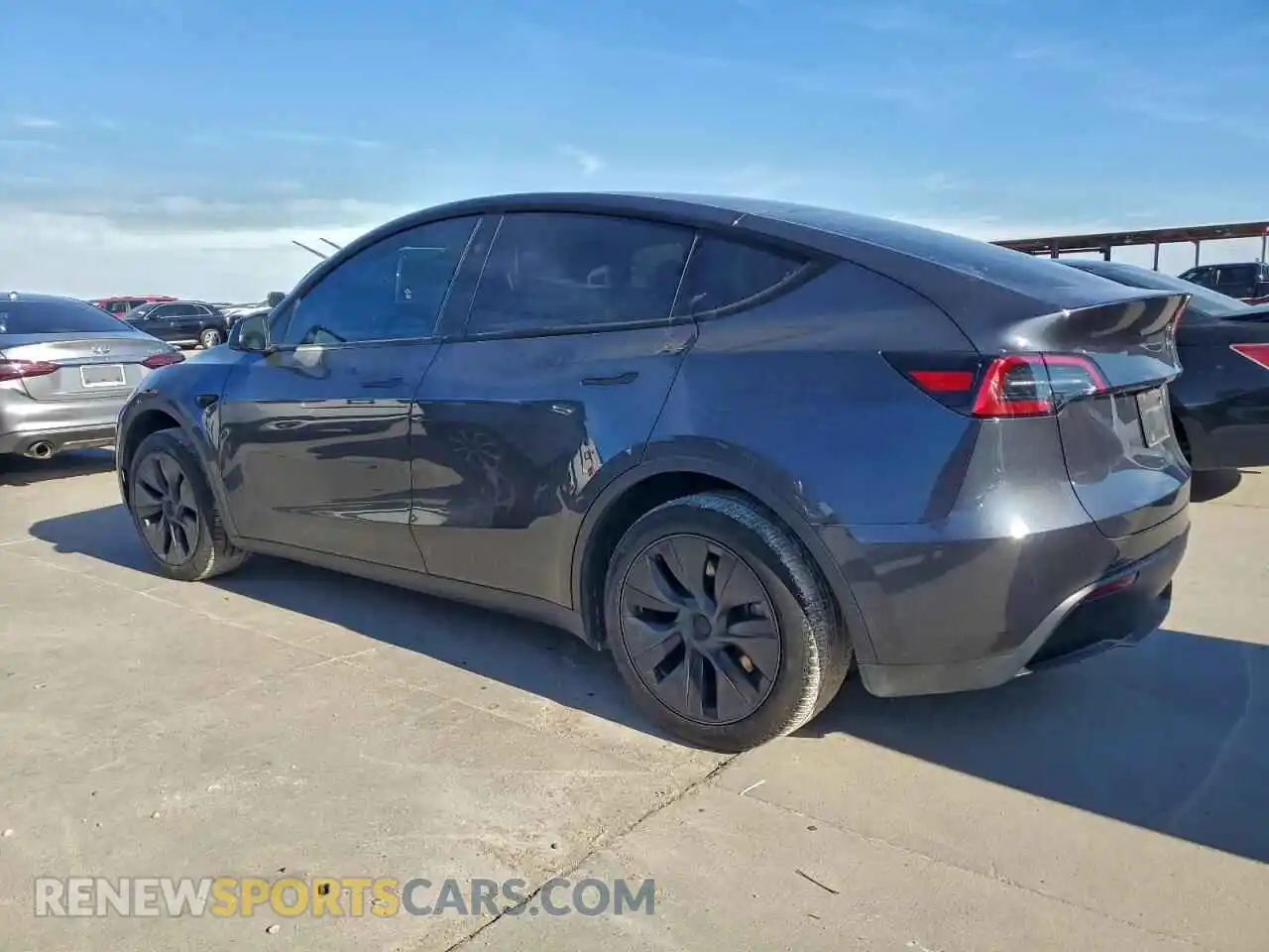 2 Photograph of a damaged car 7SAYGDED1SA375191 TESLA MODEL Y 2025