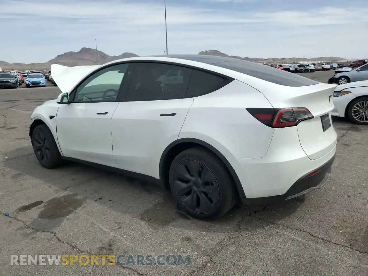2 Photograph of a damaged car 7SAYGDED1SF216870 TESLA MODEL Y 2025