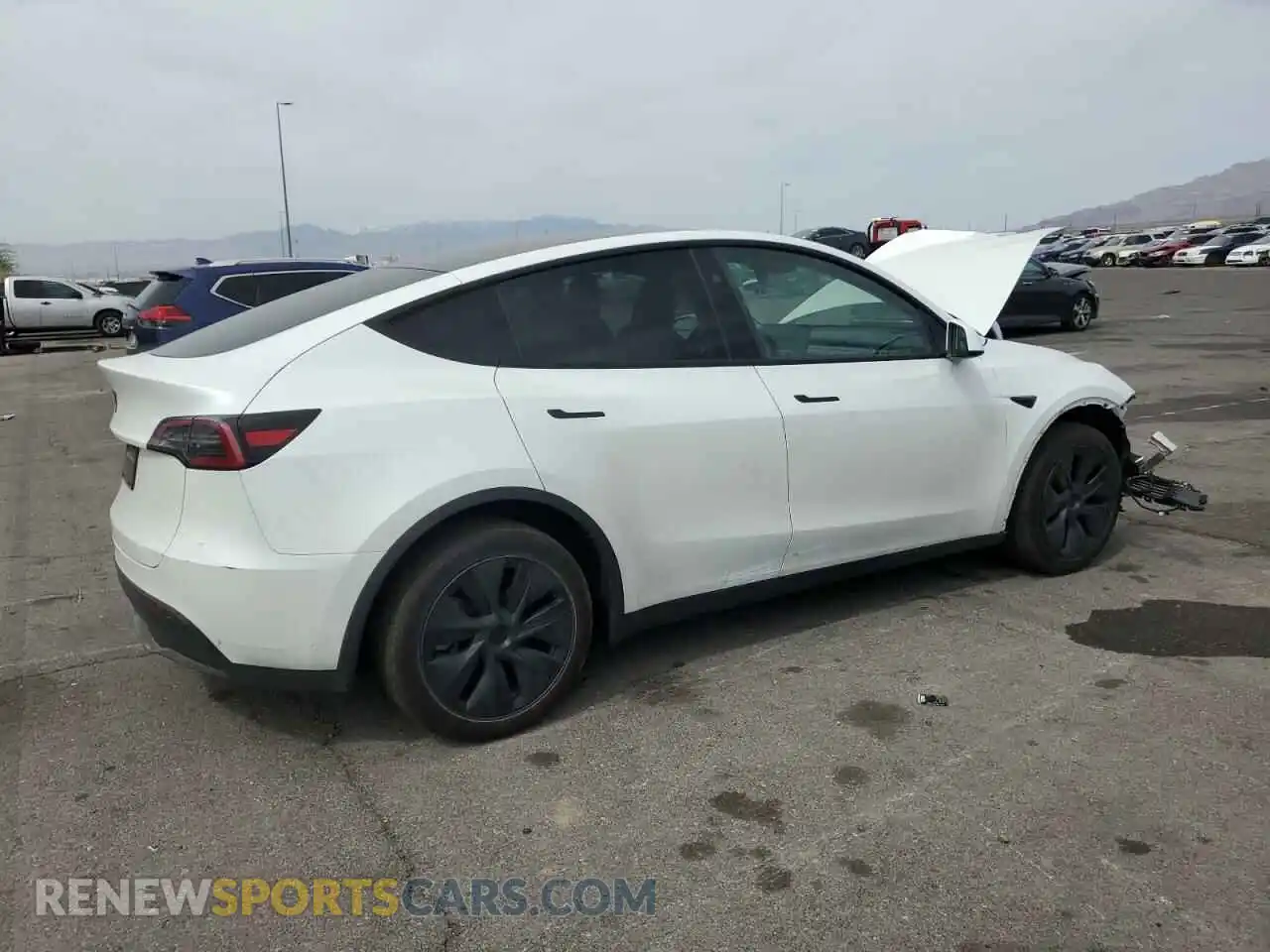 3 Photograph of a damaged car 7SAYGDED1SF216870 TESLA MODEL Y 2025