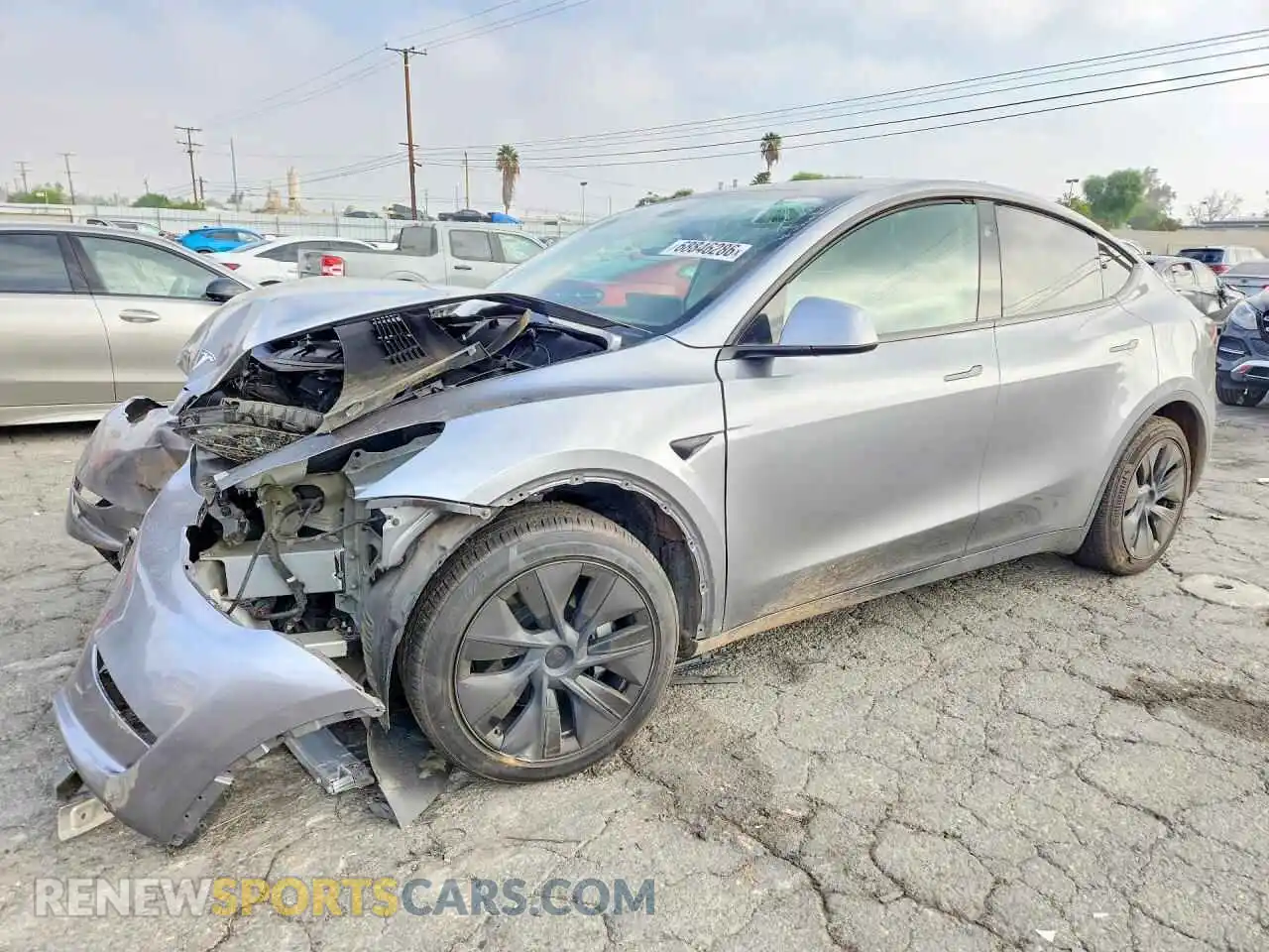 1 fotografías del automóvil dañado 7SAYGDED1SF271898 TESLA MODEL Y 2025